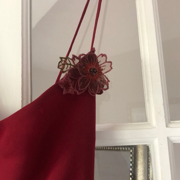 Jim Hjelm burgundy evening dress - Picture 4 of 4